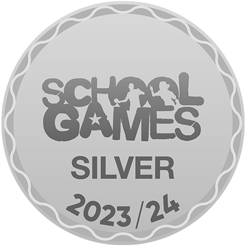 School Games Silver Award logo